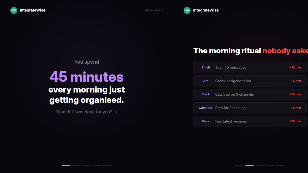 Personal Ops — SpineWorkspace Carousel